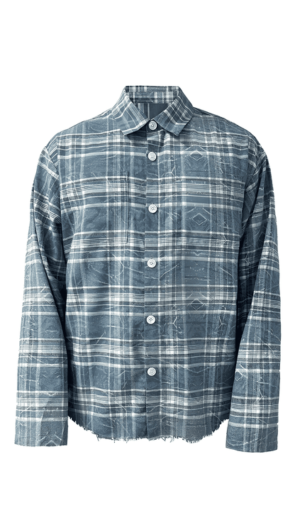 Washed Plaid Shirt