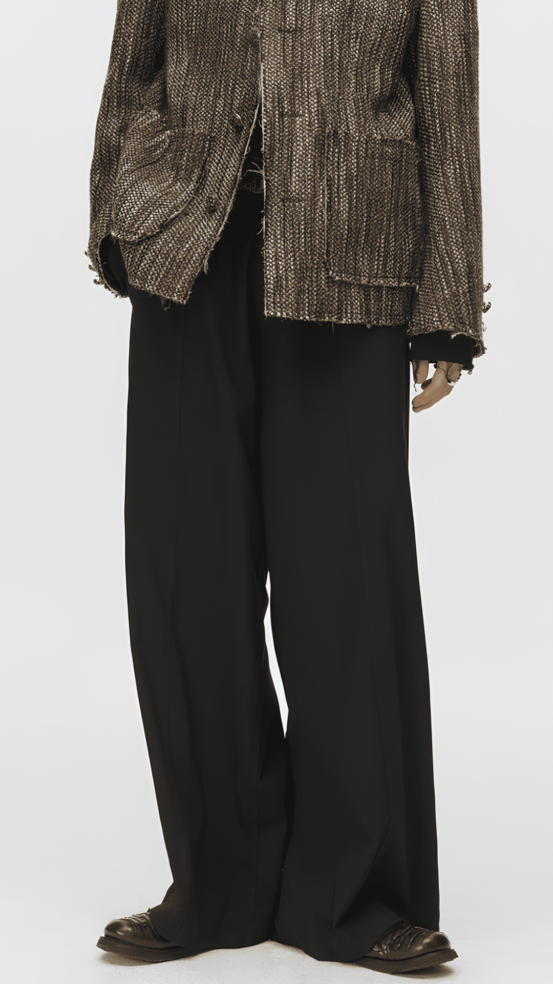 Waistband Wide Leg Pants