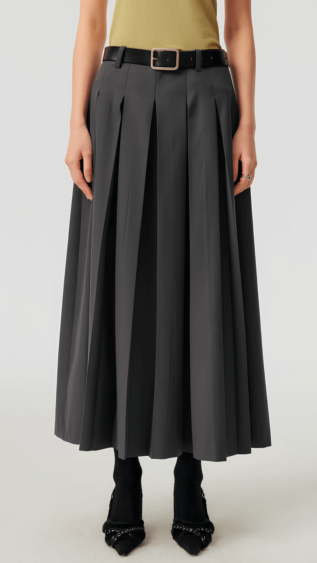 Straight Long Skirt