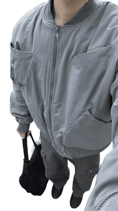 Double Zipper MA1 Jacket