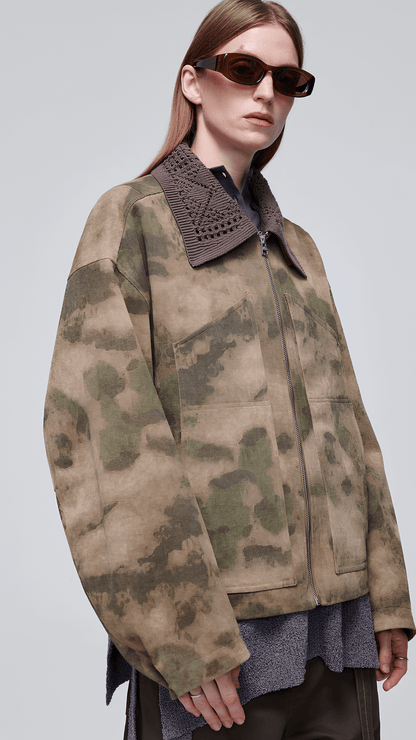 Camouflage Work Jacket